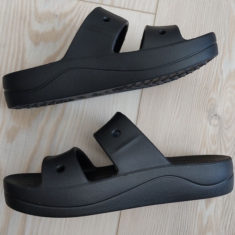 Crocs Baya Platform Slide Sandals - Picture 4 of 6